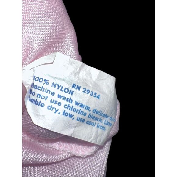 VINTAGE Glencraft Lingerie Nightgown gown Size M w/ Lace and embroidered trim - Picture 6 of 9